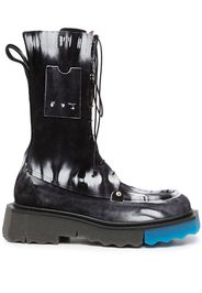 Off-White Sponge Stiefel - Schwarz