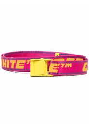 Off-White NEW MINI INDUSTRIAL BELT H25 FUCHSIA YEL - Rosa