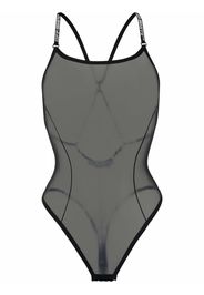 Off-White LOGO BAND MESH CROSSED BODY BLACK NO C - Schwarz