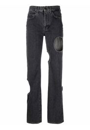 Off-White Meteor straight-leg jeans - Grau
