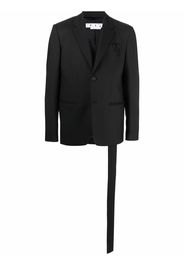 Off-White DOUBLE PAP 2BUTT DRILL RELAX BLACK NO CO - Schwarz