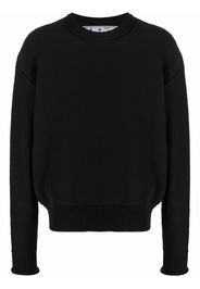 Off-White Wave crew-neck jumper - Schwarz