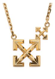 Off-White Arrows pendant necklace - Gold