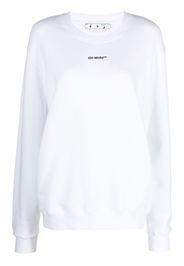 Off-White tie-dye Arrow sweatshirt - Weiß