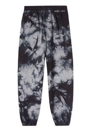 Off-White marbled stripe-print track pants - Grau