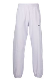 Off-White Jogginghose mit diagonalen Streifen - Violett