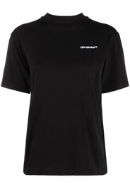 Off-White logo print short-sleeve T-shirt - Schwarz