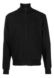 Off-White logo-print tracksuit top - Schwarz