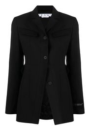 Off-White Toybox Dry Wo Blazer - Schwarz