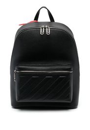 Off-White Binder embossed-detail backpack - Schwarz