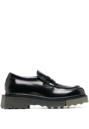 Off-White Sponge leather loafers - Schwarz