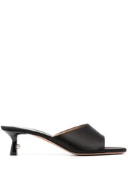 Off-White Pop Lollipop satin mules - Schwarz