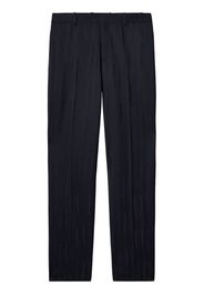 Off-White Halbhohe Hose - Blau