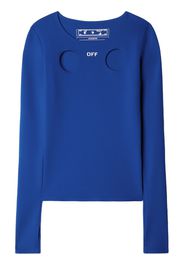 Off-White Meteor Langarmshirt - Blau