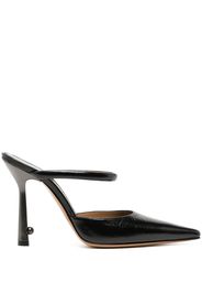 Off-White Lollipop 110mm patent-leather mules - Schwarz