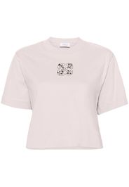 Off-White Bling Leaves Arrow T-Shirt - Rosa
