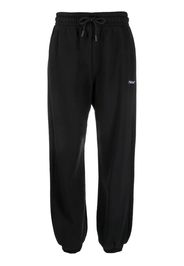 Off-White Bookish logo-embroidered track pants - Schwarz