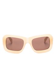 Off-White Verona square-frame sunglasses - Nude