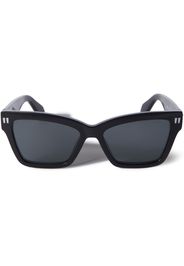 Off-White Cincinnati Sonnenbrille mit eckigem Gestell - Schwarz