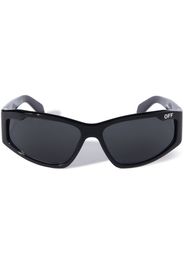 Off-White Kimball Sonnenbrille mit eckigem Gestell - Schwarz