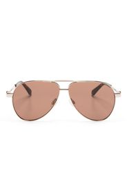 Off-White Ruston pilot-frame sunglasses - Braun