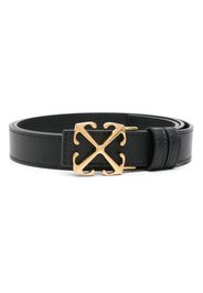 Off-White New Arrow leather belt - Schwarz