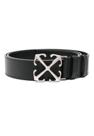 Off-White Arrow leather belt - Schwarz