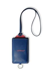 Off-White Bookish Handy-Kartenetui - Blau