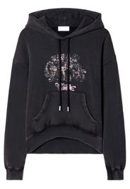 Off-White Washed Characters Hoodie - Schwarz