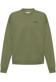 Off-White Sweatshirt mit Logo - 5810 FOUR LEAF CLOVER - BLACK