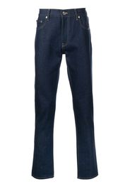 Off-White Schmale Jeans - Blau