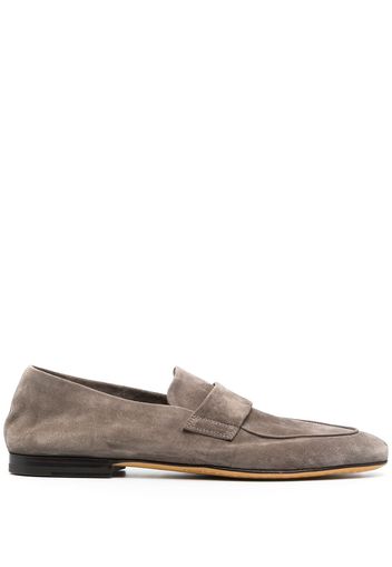 Officine Creative Loafer aus weichem Wildleder - Grau