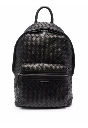 Officine Creative Armor Rucksack mit Webmuster - Schwarz