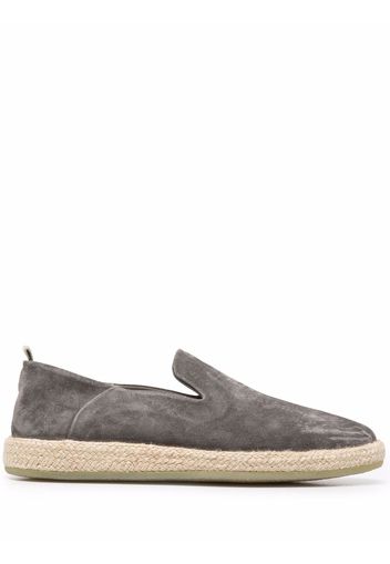 Officine Creative Roped slip-on espadrilles - Grau