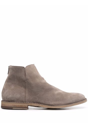 Officine Creative suede ankle boots - Nude