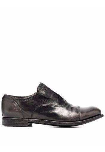 Officine Creative laceless derby shoes - Schwarz