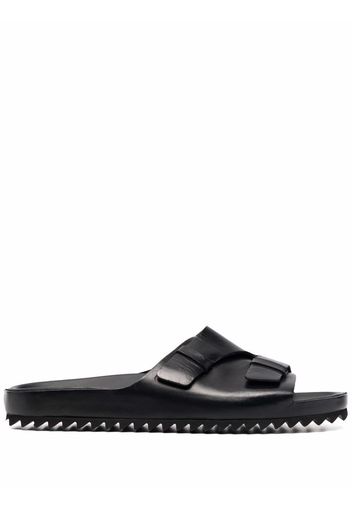 Officine Creative Agora double buckle sandals - Schwarz