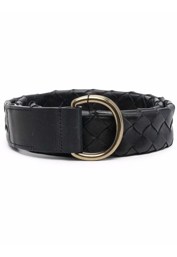 Officine Creative woven buckled belt - Schwarz