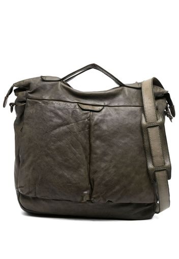 Officine Creative Ignis leather convertible bag - Grün