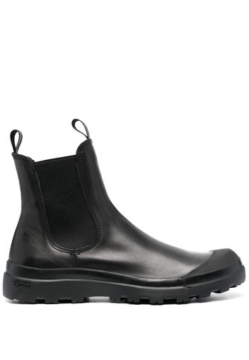 Officine Creative Pallet leather boots - Schwarz