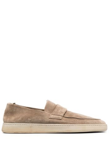 Officine Creative Herbie Loafer aus Wildleder - Nude