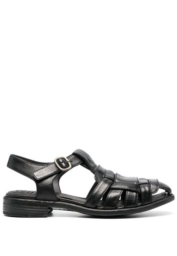 Officine Creative Flache Sandalen - Schwarz