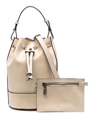 Officine Creative Beuteltasche mit Kordelzug - Nude