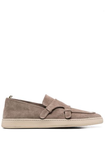 Officine Creative slip-on leather loafers - Nude