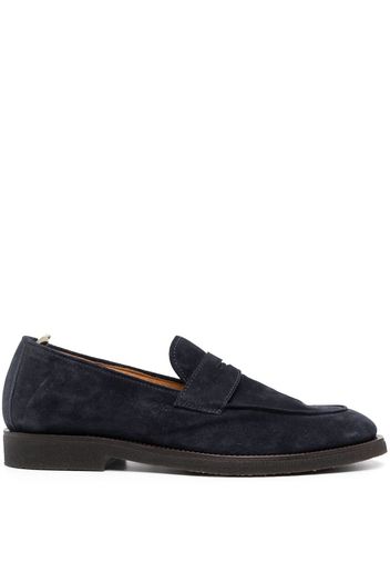 Officine Creative Opera 001 Loafer aus Wildleder - Blau