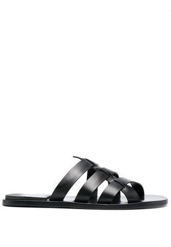 Officine Creative Kontraire 011 leather sandals - Schwarz