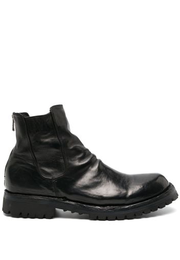 Officine Creative Ikonic 005 leather ankle boots - Schwarz