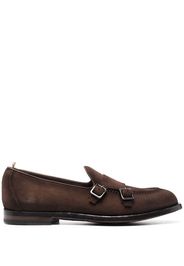 Officine Creative Ivy Monk-Schuhe aus Wildleder - Braun