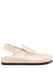 Officine Creative Pelagie 015 slingback loafers - Nude