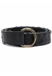 Officine Creative woven buckled belt - Schwarz